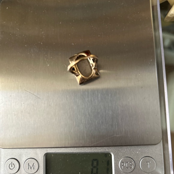 The most dainty ring you will ever find it is a size 3 and 100 years old - Picture 8 of 11